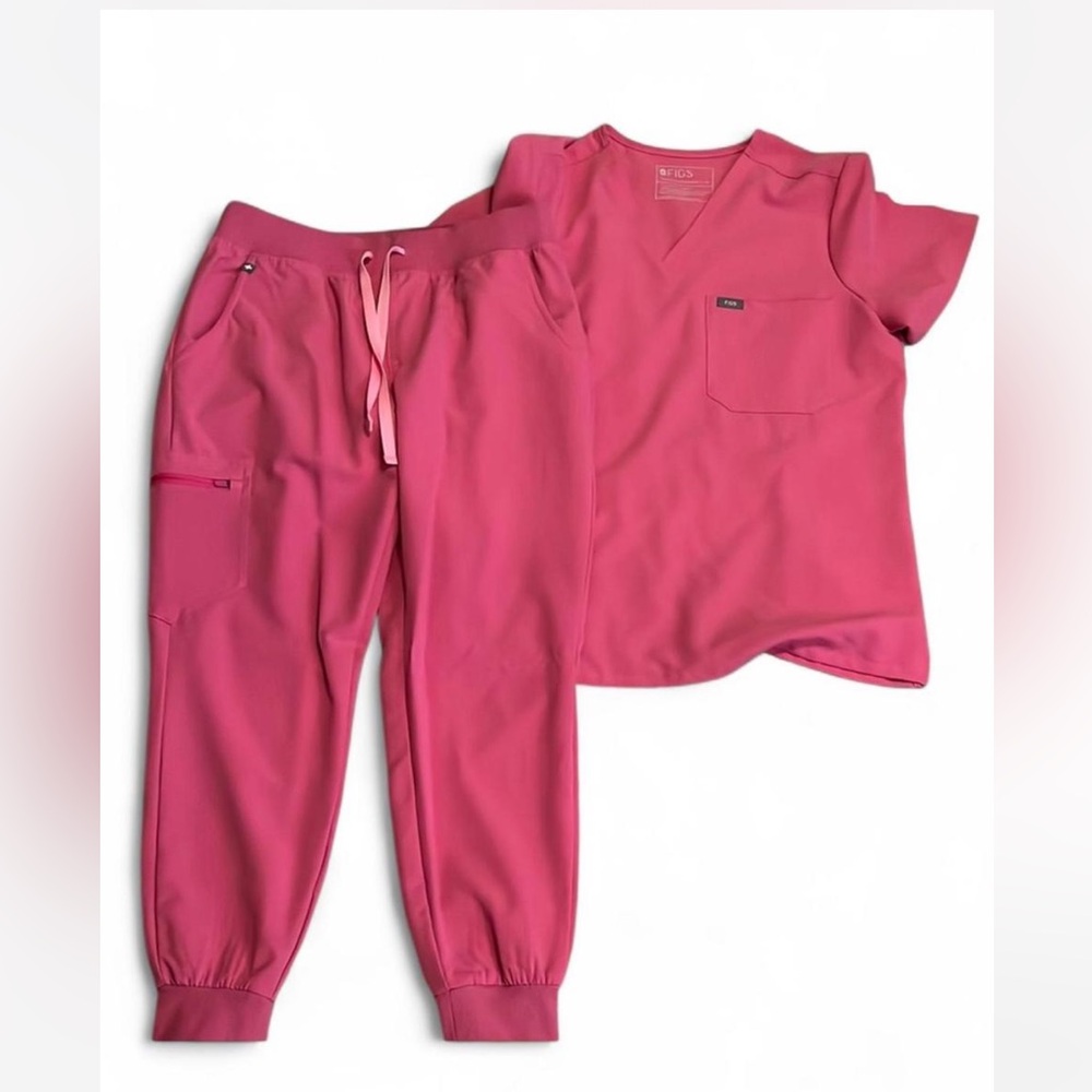 FIGS F*ing Pink Limited Edition Breast Cancer Awareness set